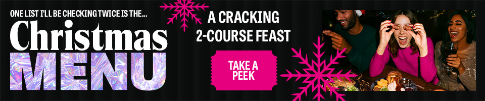 Festive menu at The Red Lion